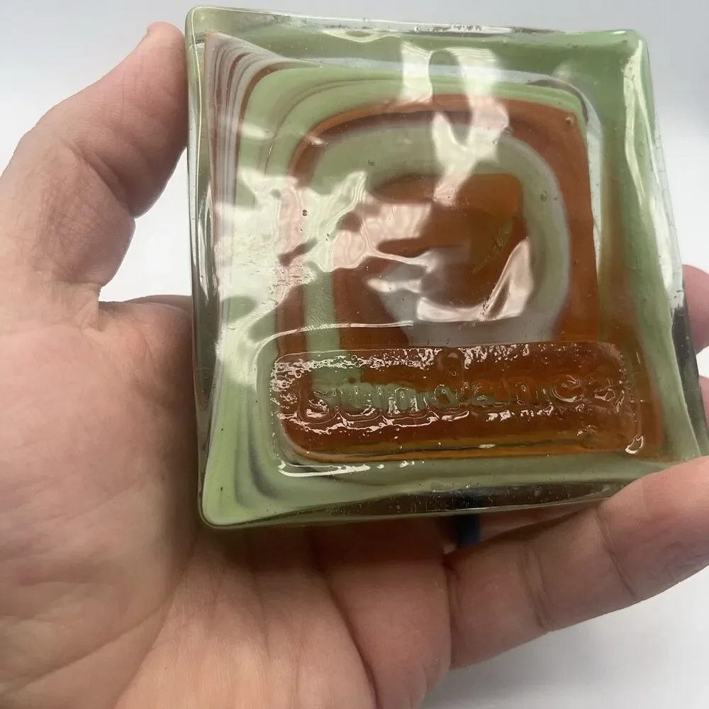 Handblown Glass Decor With Sundance Logo